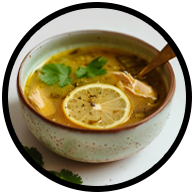 Lemon Coriander Soup