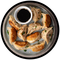 Korean Spice Chicken Momo (Panfried)