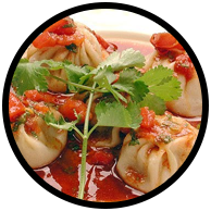 Fire Dragon Chicken Momo (Steamed)