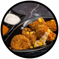 Cheese Corn Veg Kurkure Momo (Fried)